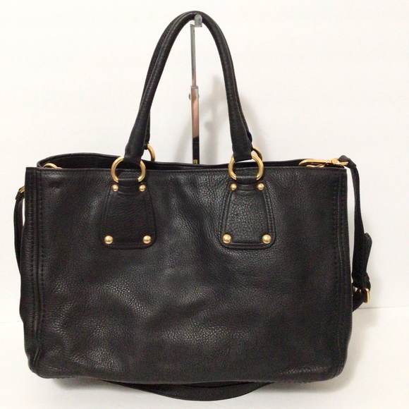 Prada Vitello Daino Full Leather Bag - Picture 2 of 16